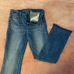 American Eagle High-Rise Skinny Kick Jeans